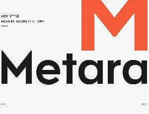 Metara font