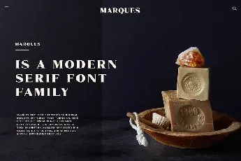 Marques Family font