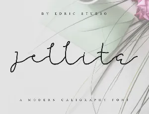 Jellita DEMO font