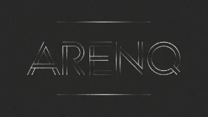 Arenq font