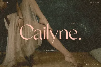 Cailyne font