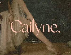 Cailyne font