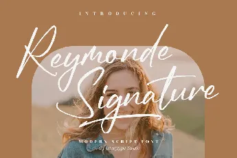 Reymonde Signature font