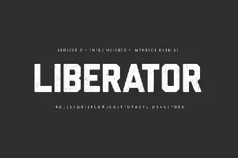 Liberator font