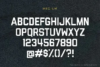 Liberator font