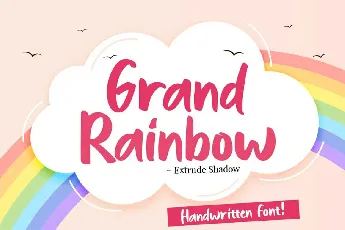 Grand Rainbow font