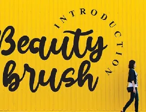 Beauty Brush Script font