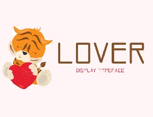 Lover font