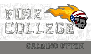 Fine College font