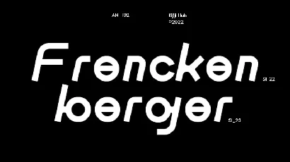 Frenckenberger font