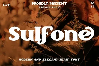 Sulfone font