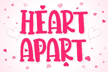 Heart Apart font