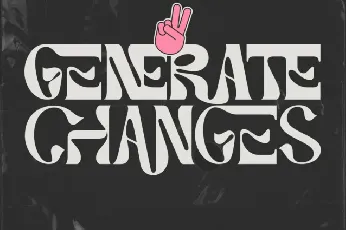 Generate Changes font