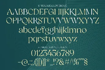 Restaglick font