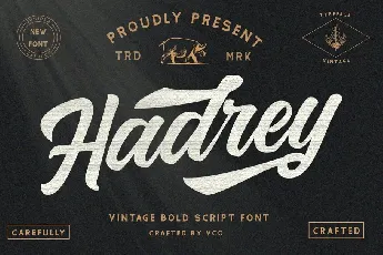 Hadrey font