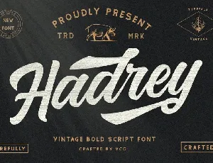 Hadrey font