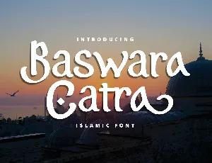 Baswara Catra font