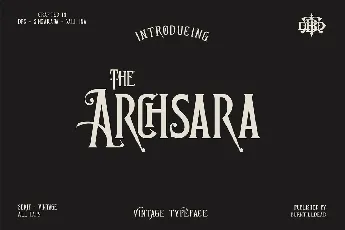 Archsara font