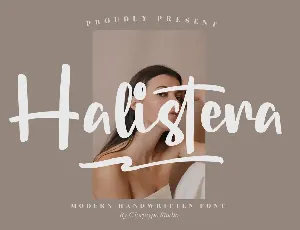 Halistera â€“ Modern Handwritten font