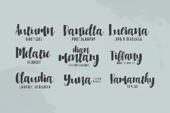 Millicious Duo font