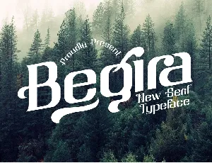 Begira font