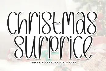 Christmas Surprise Script font