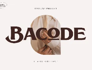 Bacode font