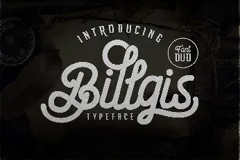 Billgis Duo font