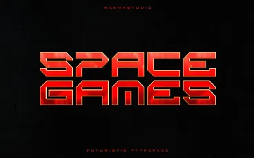 Space Games font