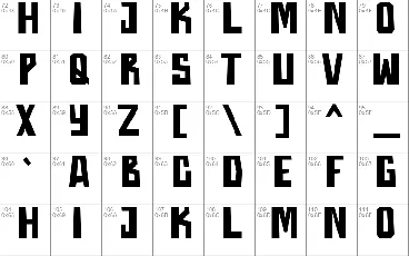 Throostle font