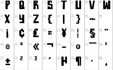 Throostle font