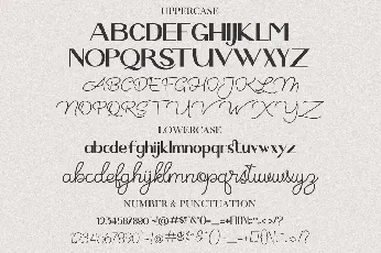 Justin Brown font