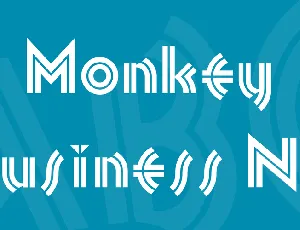 Monkey Business NF font