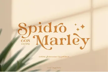 Spidro Marley font