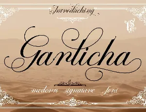 Garlicha font