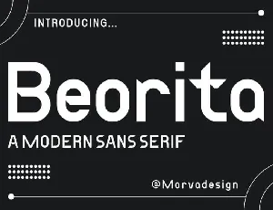 Beorita font