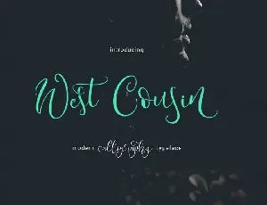 West Cousin Script font