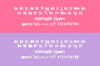 Smelly Peach font