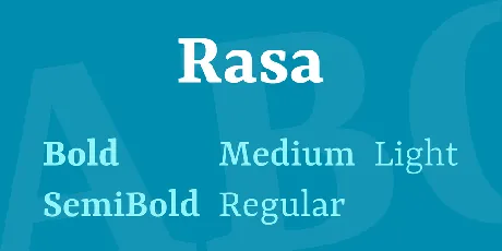 Rasa font