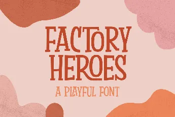 Factory Heroes font