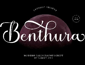 Benthura font