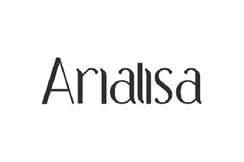 Arialisa font