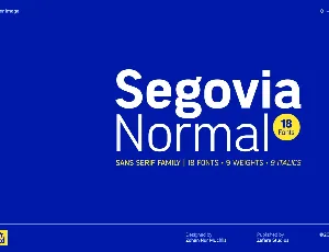 Segovia DEMO font