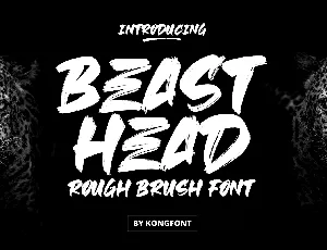 Beast Head font