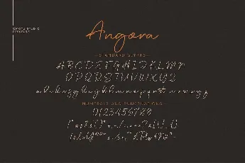 Angora font