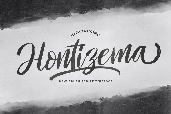 Hontizema font