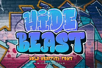 Hidebeast Demo font