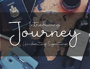 Journey font