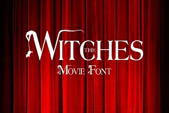 The Witches Serif font