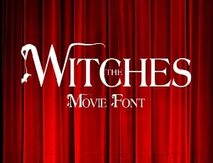 The Witches Serif font